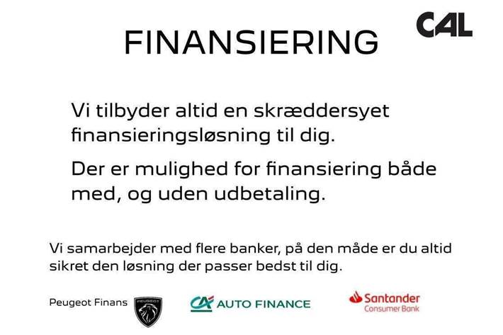 Sølv Peugeot e-208 fra 2023