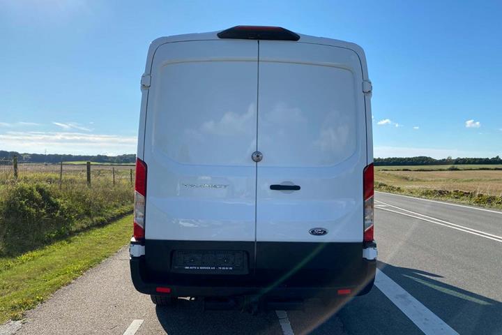 Hvid Ford Transit 350 L3 Van fra 2020