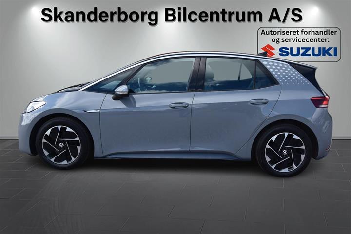 Grå VW ID.3 fra 2021