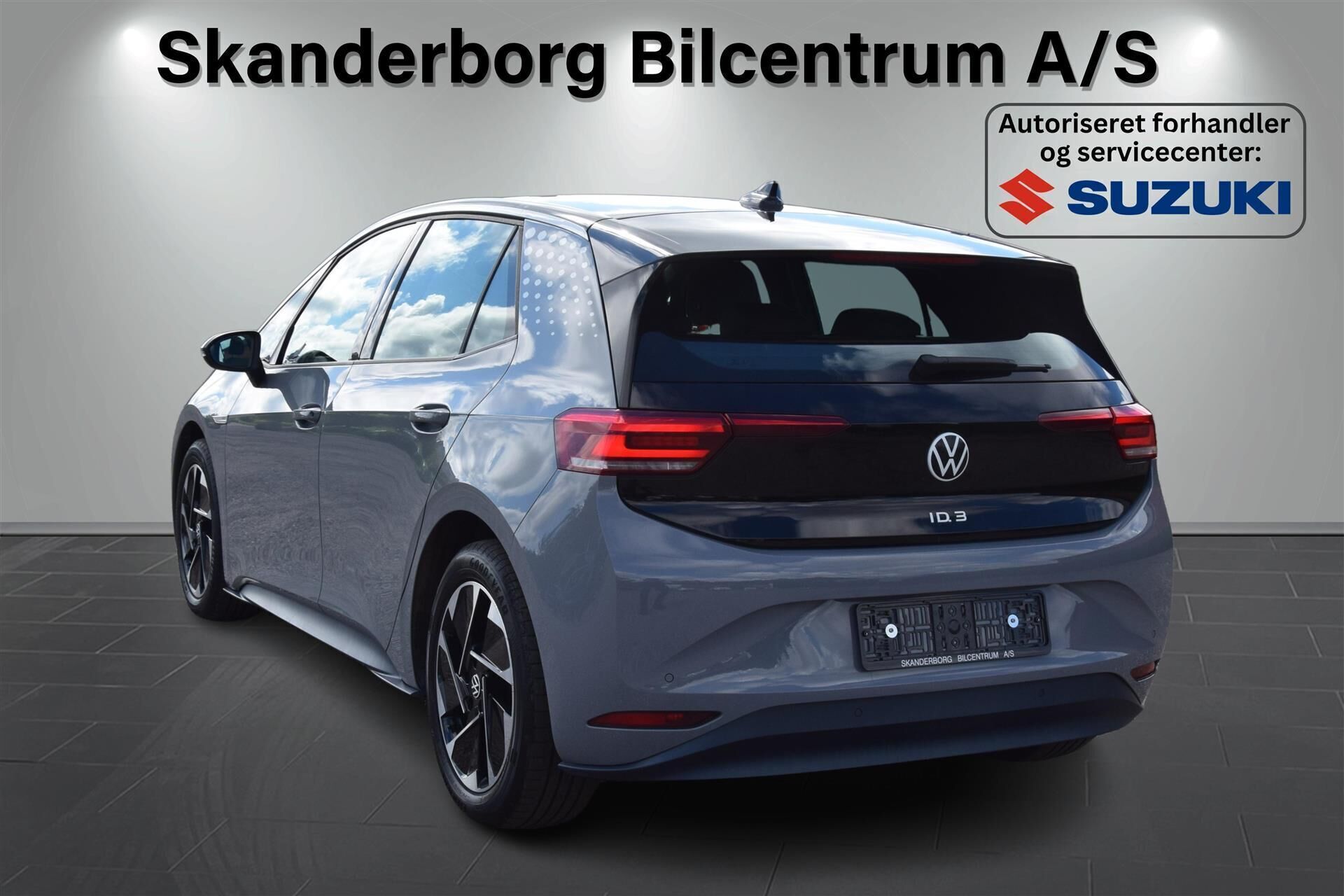 Grå VW ID.3 fra 2021