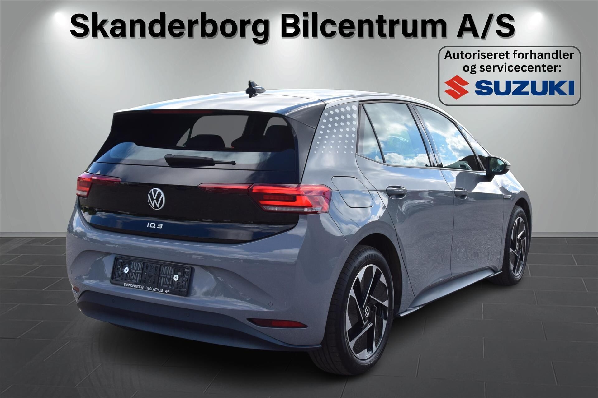 Grå VW ID.3 fra 2021