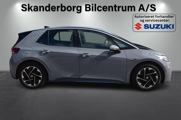 Grå VW ID.3 fra 2021