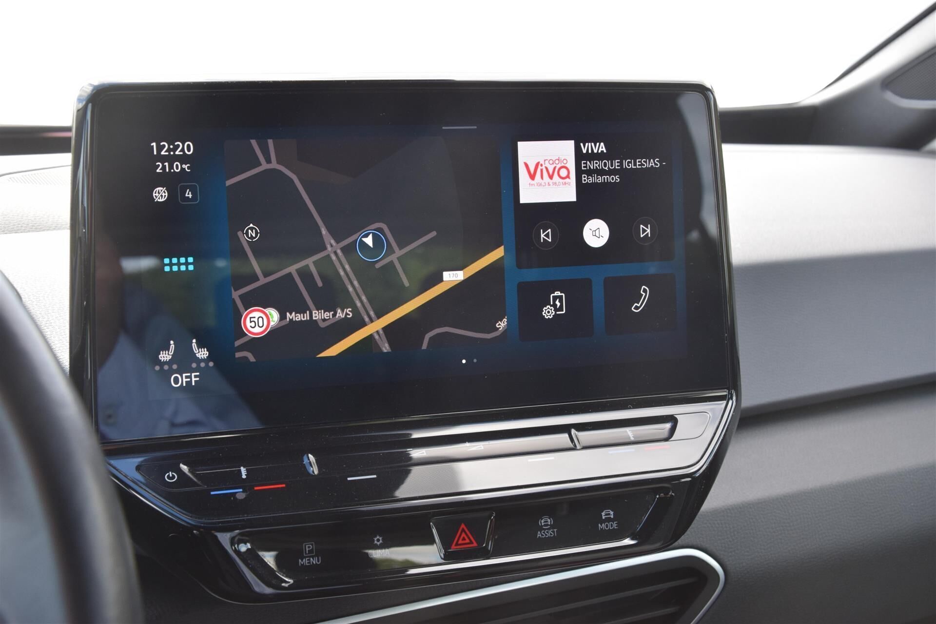 Grå VW ID.3 fra 2021