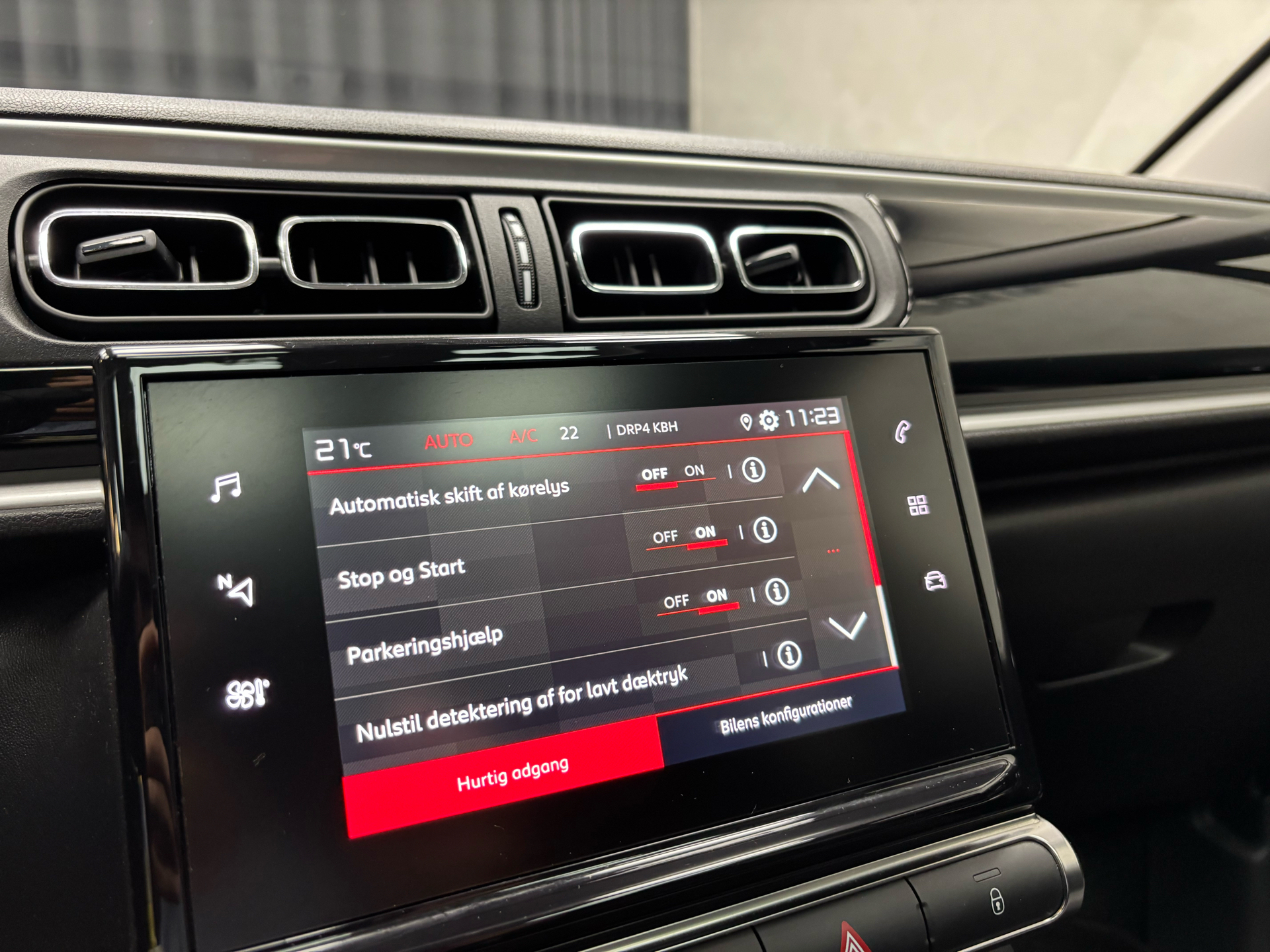 Sort Citroën C3 fra 2019