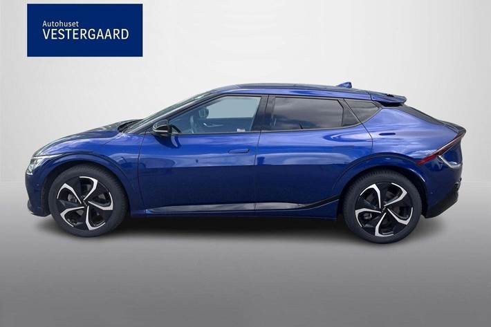 Blå Kia EV6 fra 2024