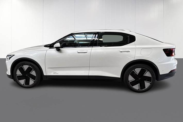 Hvid Polestar 2 fra 2025
