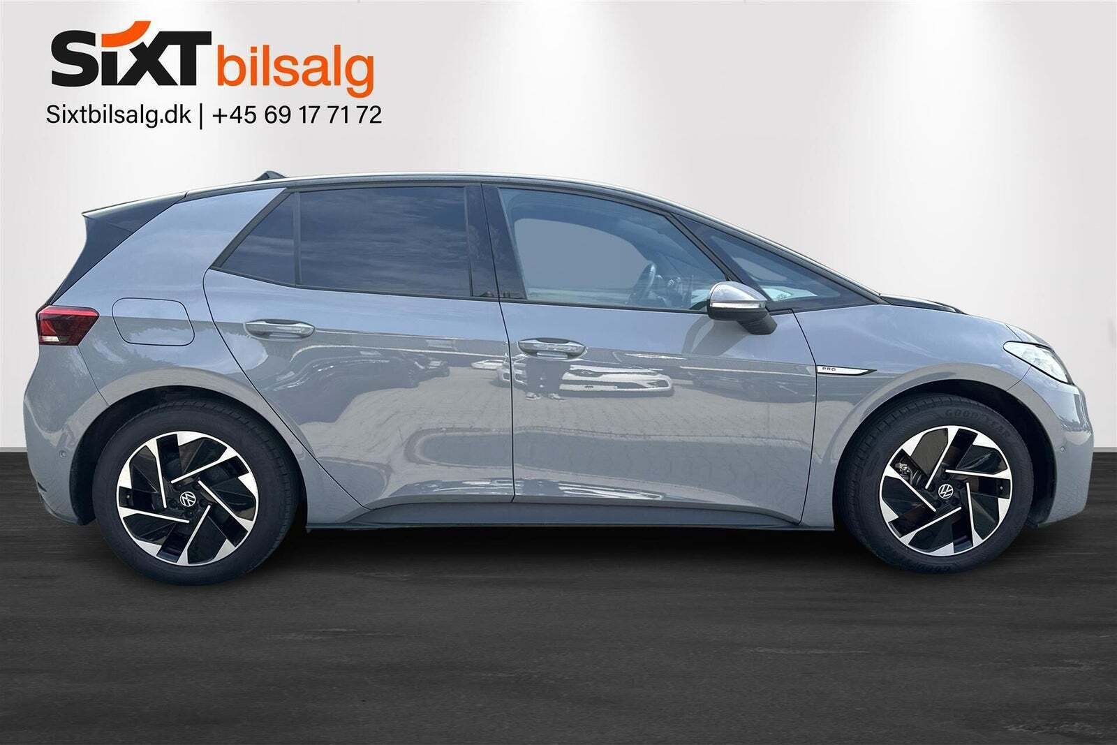 Grå VW ID.3 fra 2023