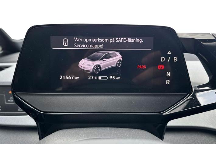 Grå VW ID.3 fra 2023