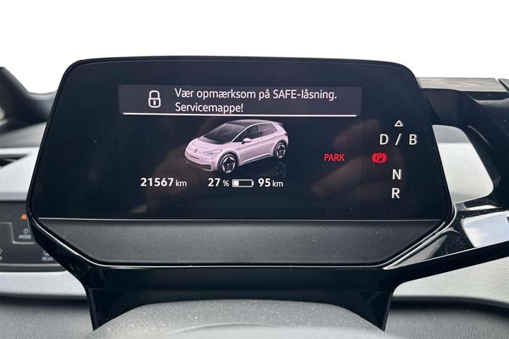 Grå VW ID.3 fra 2023