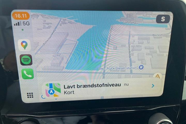 Hvid Ford Fiesta fra 2018