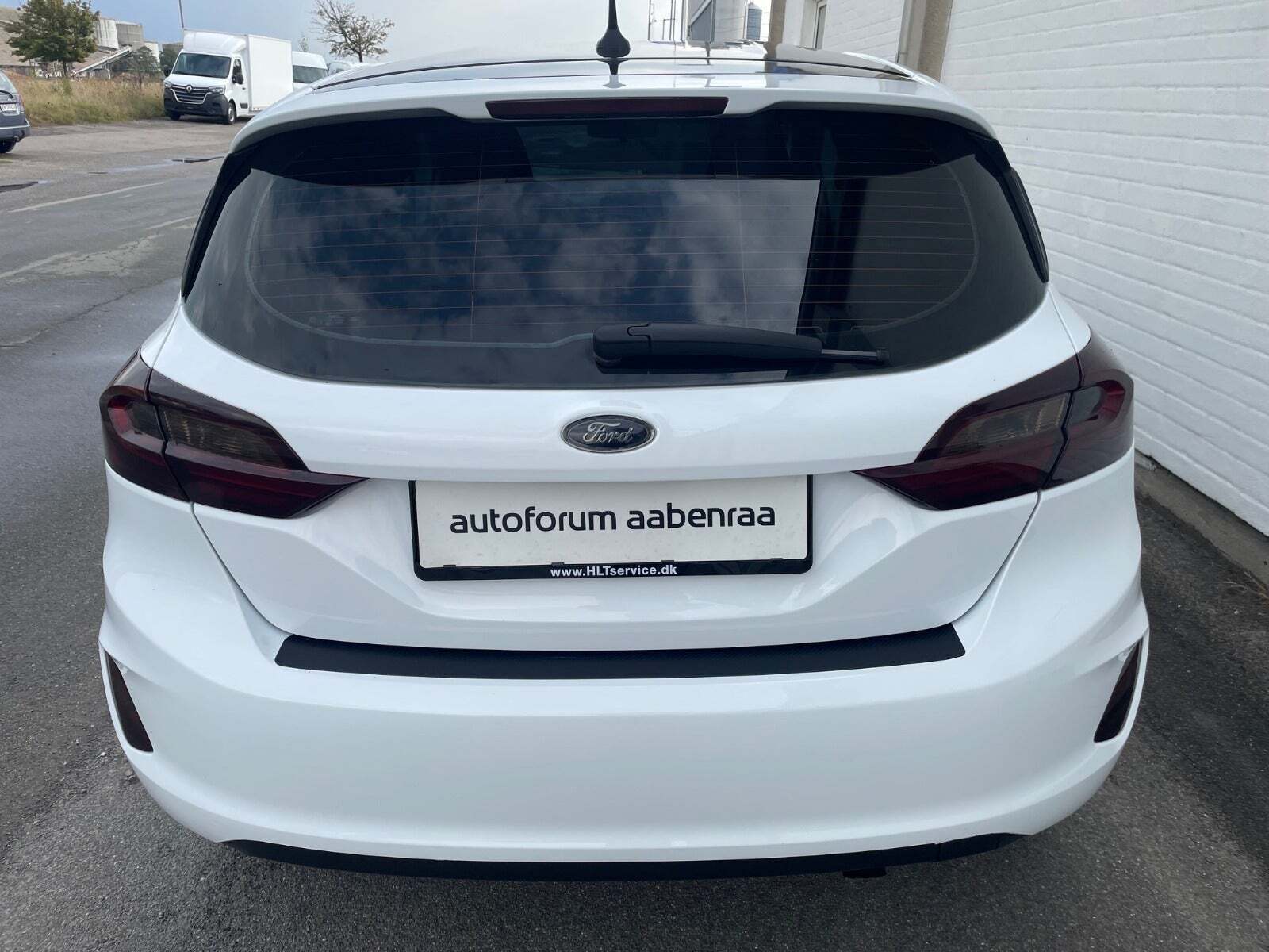 Hvid Ford Fiesta fra 2018
