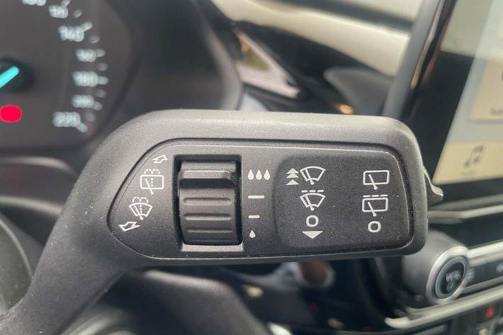 Hvid Ford Fiesta fra 2018