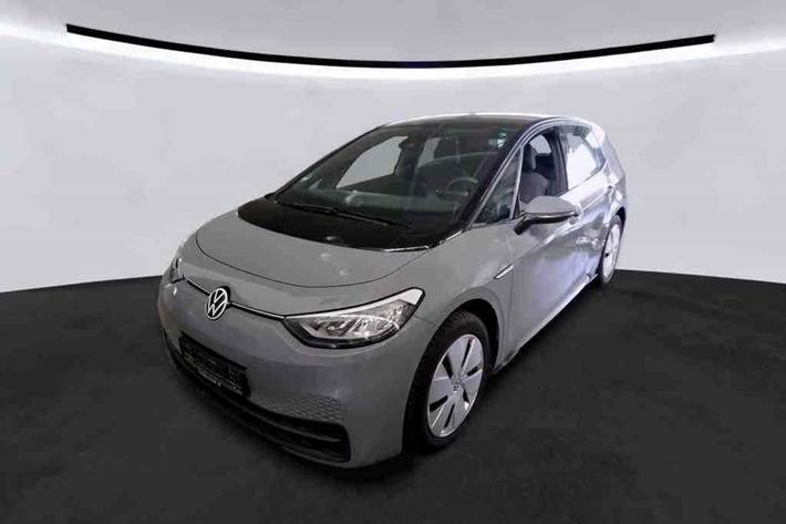 Grå VW ID.3 fra 2023 set udefra