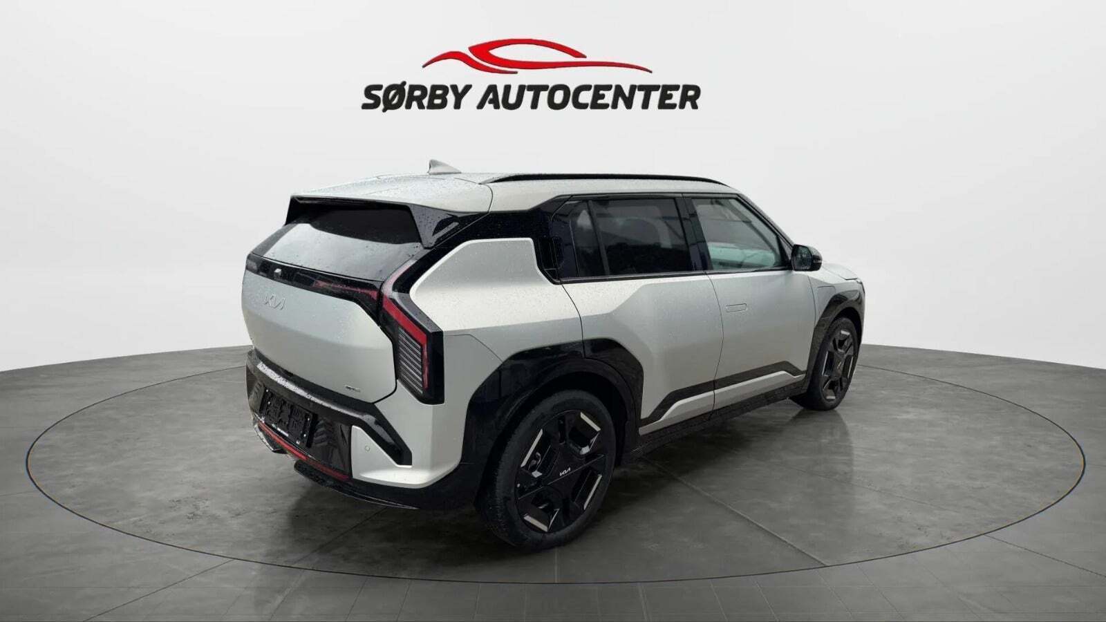 Sølv Kia EV3 fra 2025