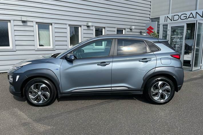 Sølv Hyundai Kona fra 2020