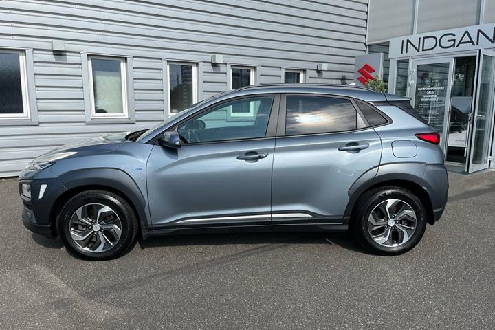 Sølv Hyundai Kona fra 2020
