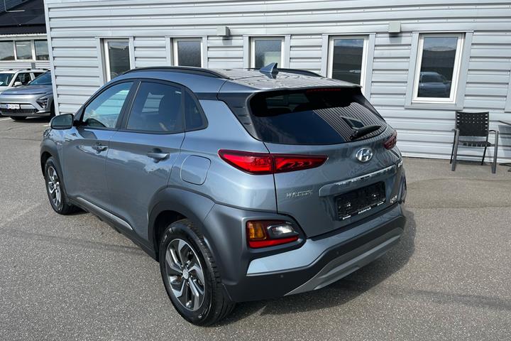 Sølv Hyundai Kona fra 2020