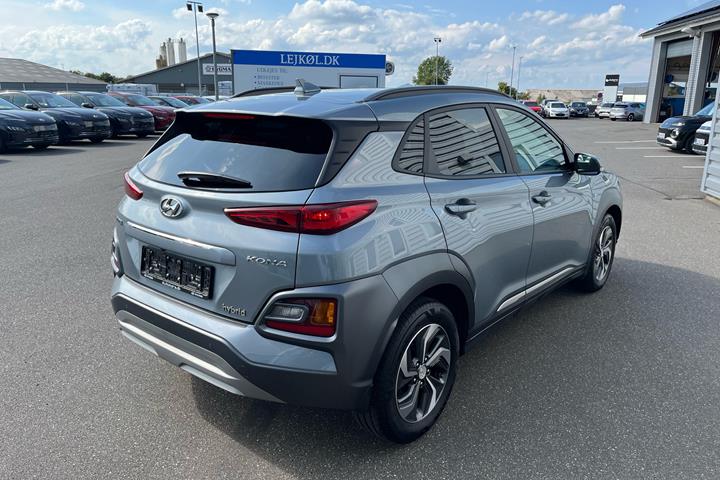 Sølv Hyundai Kona fra 2020