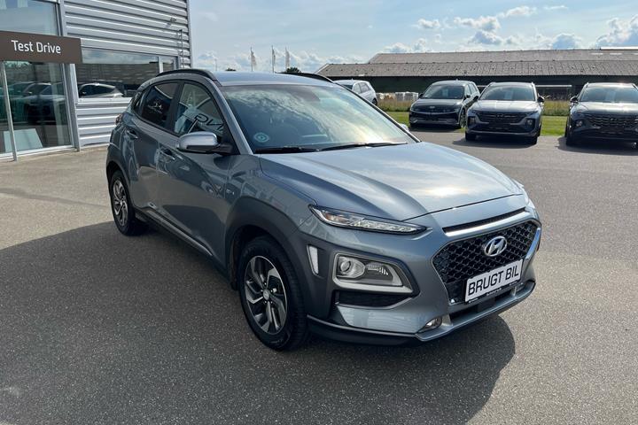 Sølv Hyundai Kona fra 2020