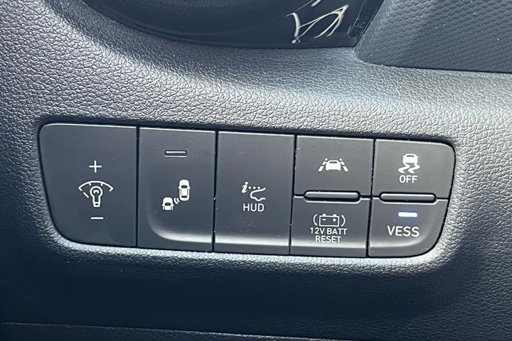 Sølv Hyundai Kona fra 2020