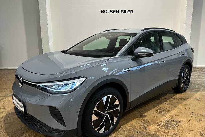 Grå VW ID.4 fra 2022 set udefra