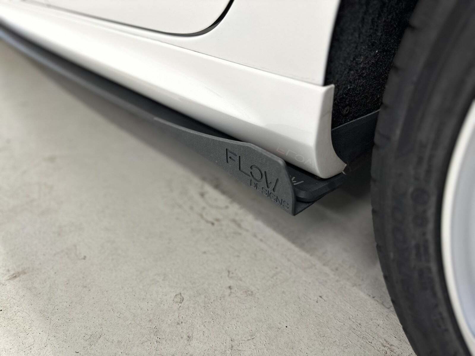 Hvid VW Golf VI fra 2012