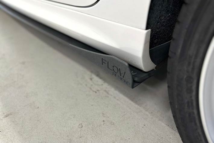 Hvid VW Golf VI fra 2012