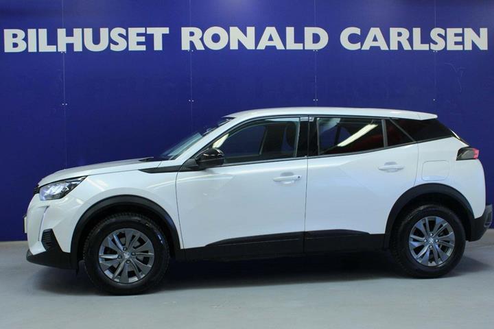 Hvid Peugeot 2008 fra 2022