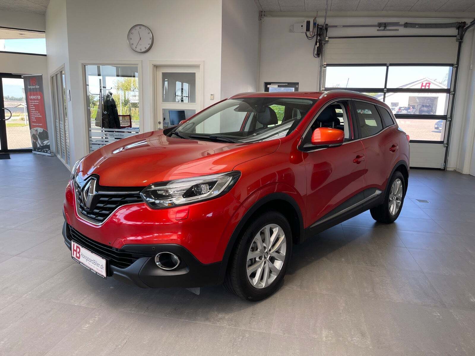 Rød Renault Kadjar fra 2016