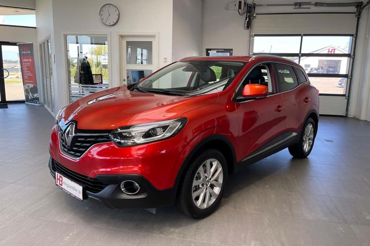 Rød Renault Kadjar fra 2016