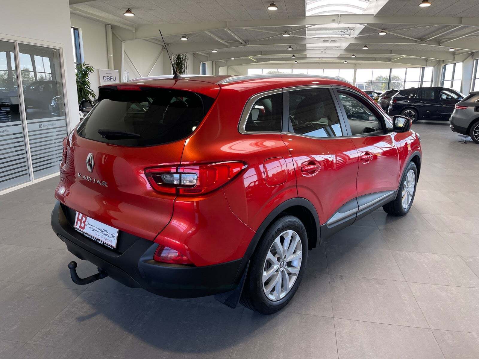 Rød Renault Kadjar fra 2016