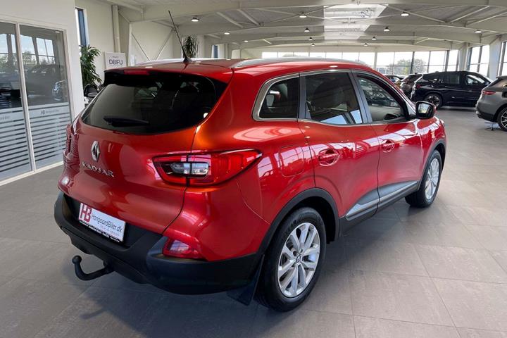 Rød Renault Kadjar fra 2016