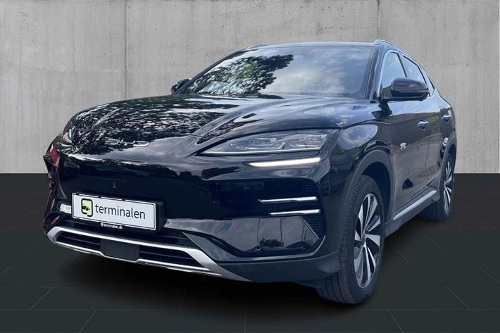 Sort BYD Seal U fra 2024 set udefra