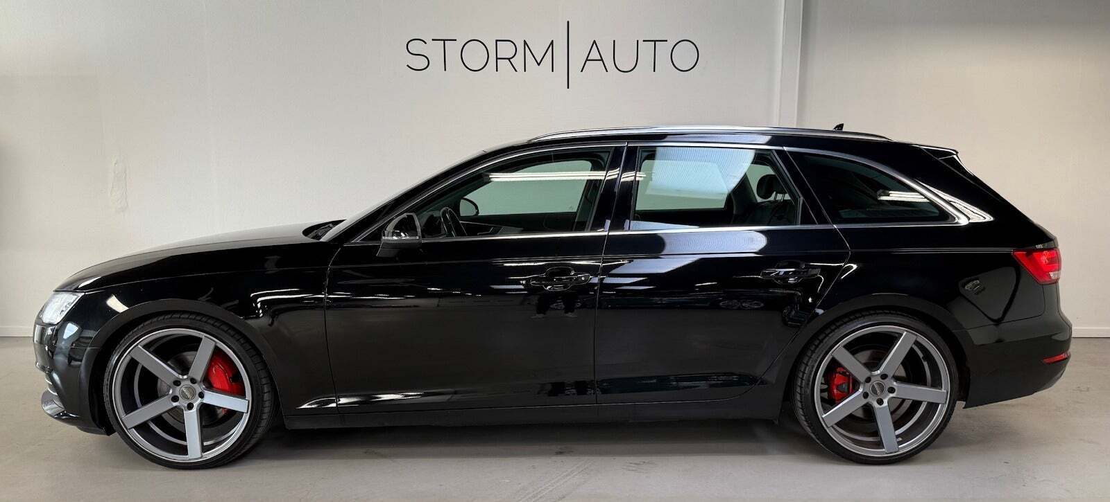 Sort Audi A4 fra 2018