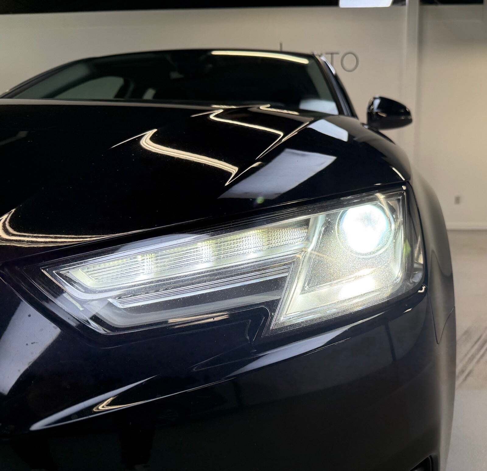 Sort Audi A4 fra 2018