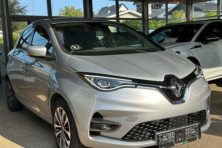 Grå Renault Zoe fra 2019