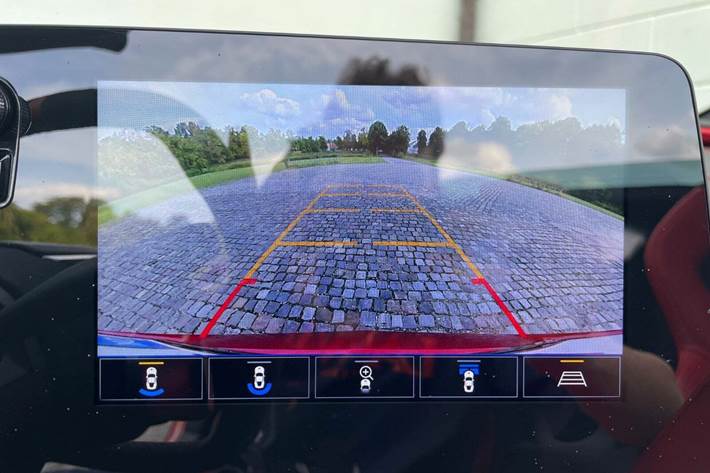 Rød Chevrolet Corvette fra 2021