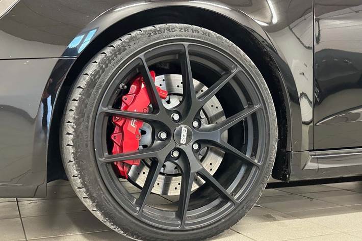 Sort Audi RS3 fra 2015