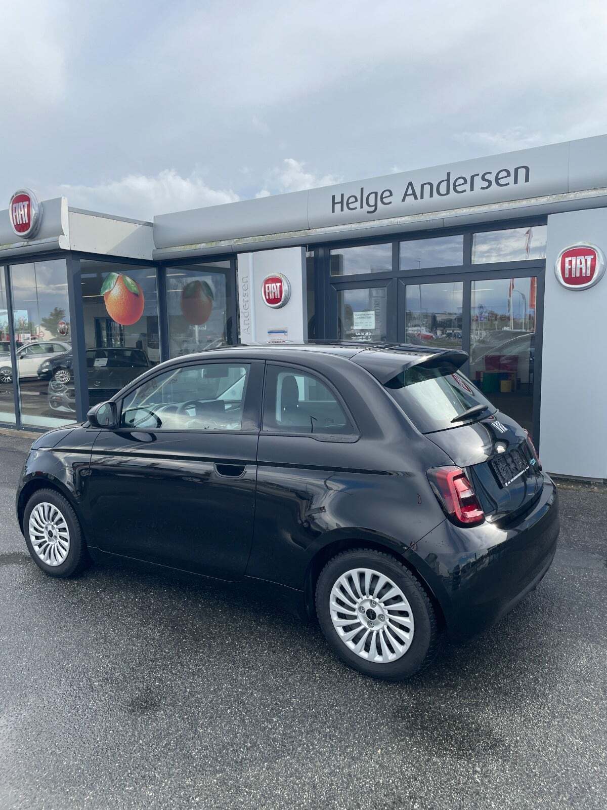 Sort Fiat 500e fra 2023