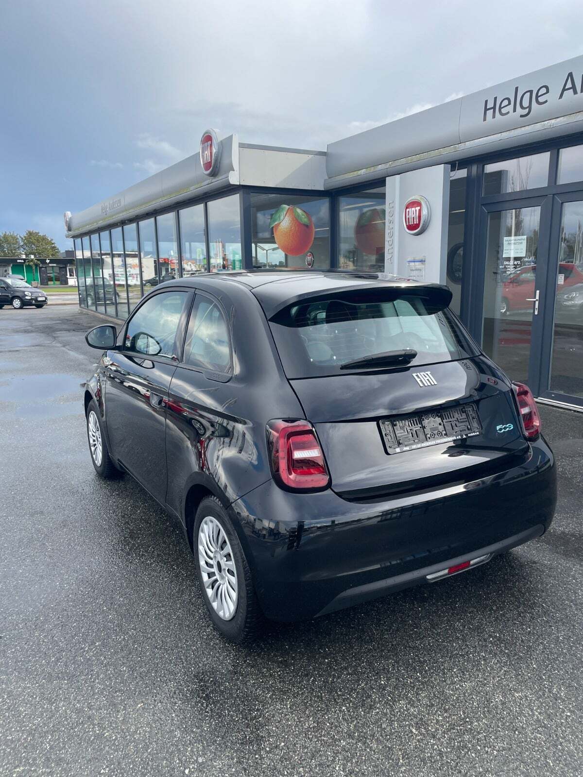 Sort Fiat 500e fra 2023