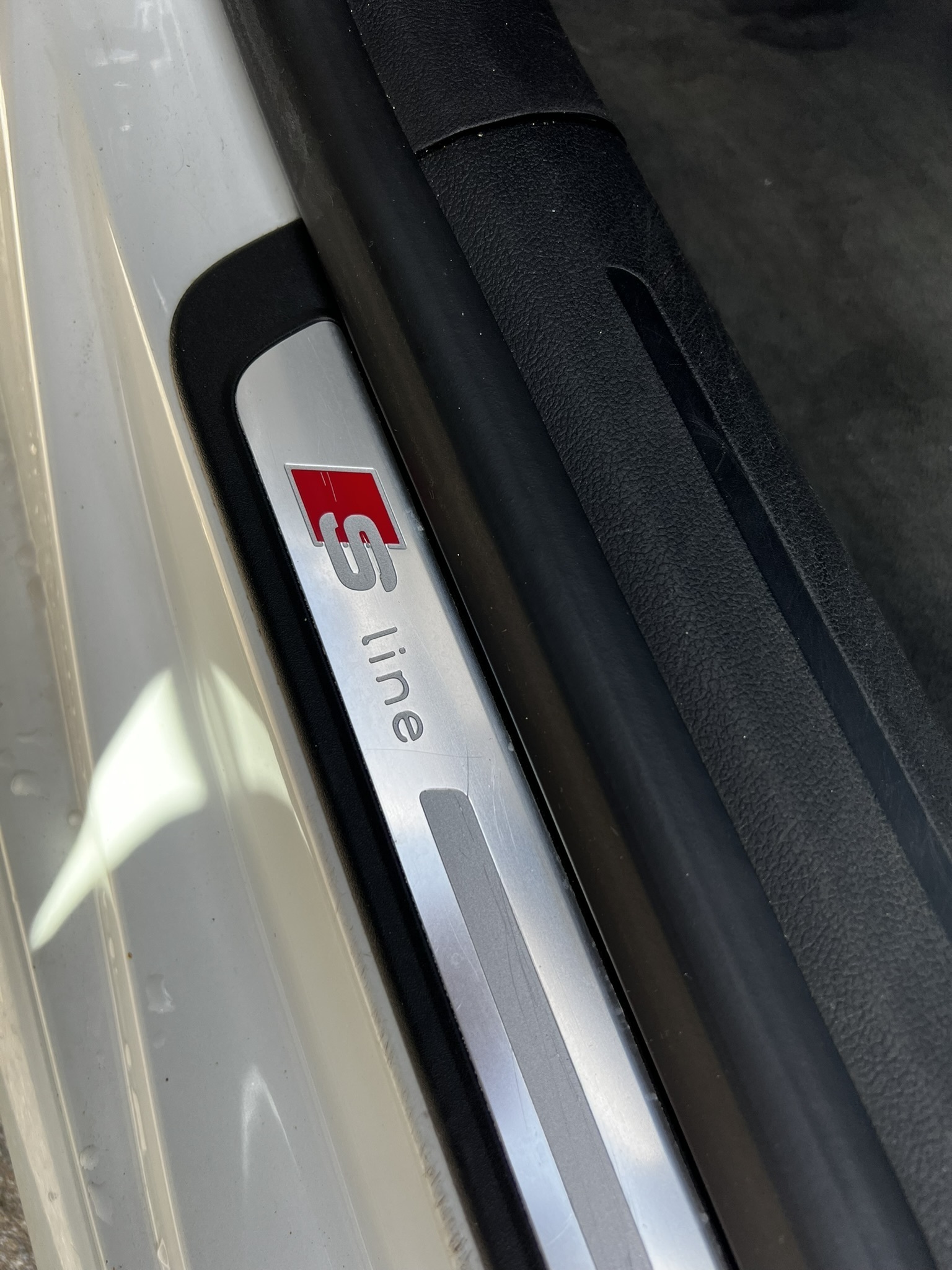 Hvid Audi A5 Cabriolet fra 2013