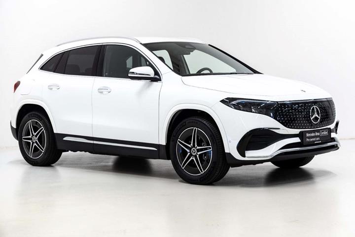 Hvid Mercedes EQA250+ fra 2025