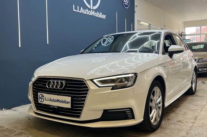 Hvid Audi A3 fra 2018