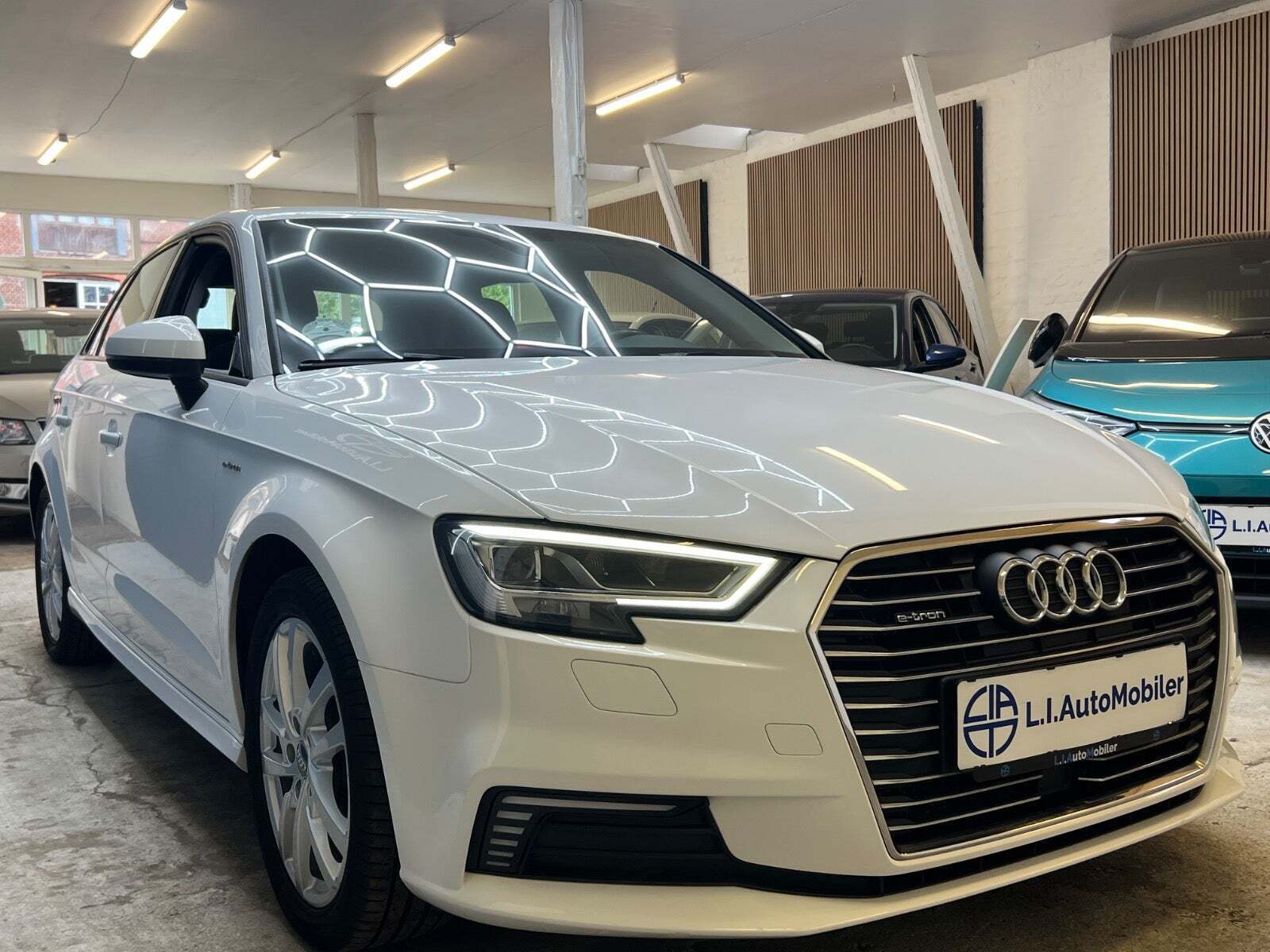 Hvid Audi A3 fra 2018