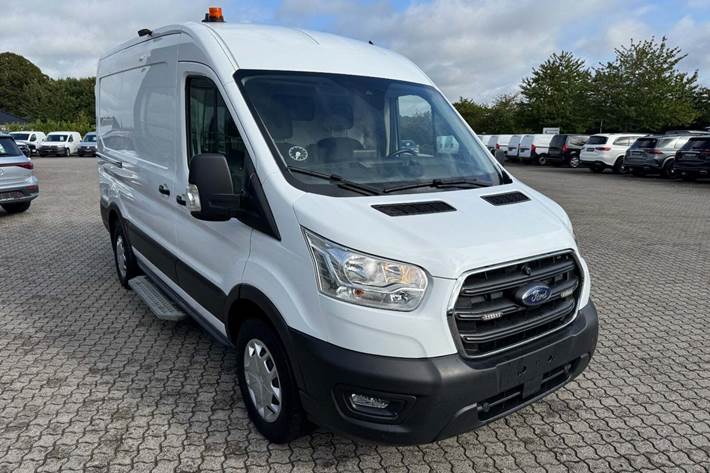 Hvid Ford Transit 350 L2 Van fra 2021
