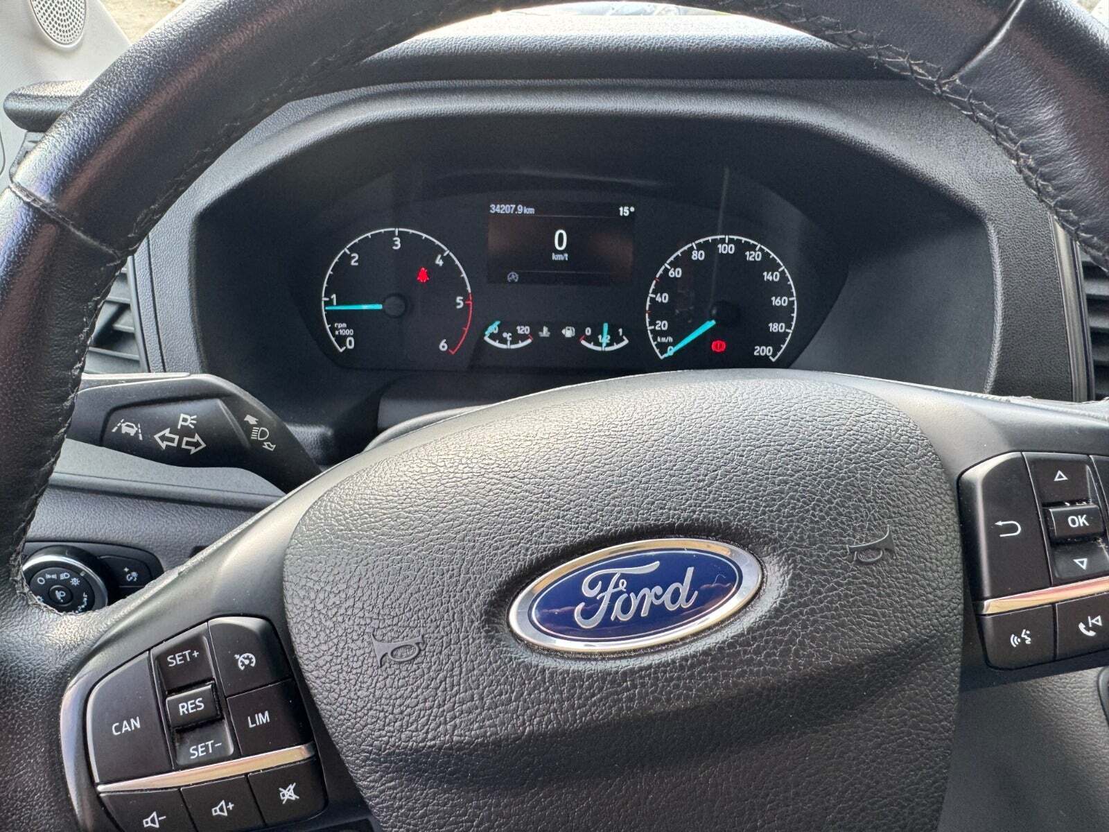 Hvid Ford Transit 350 L2 Van fra 2021