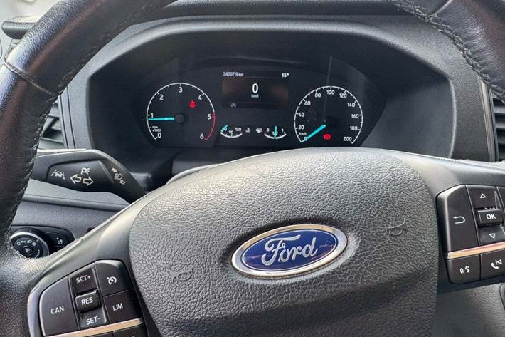 Hvid Ford Transit 350 L2 Van fra 2021