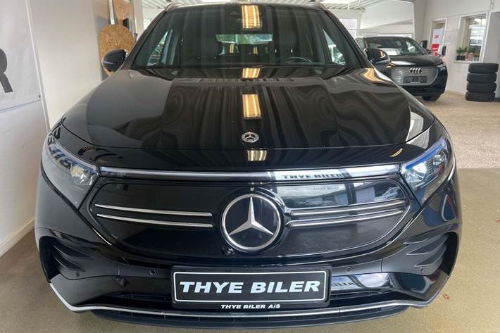 Sort Mercedes EQA250 fra 2022