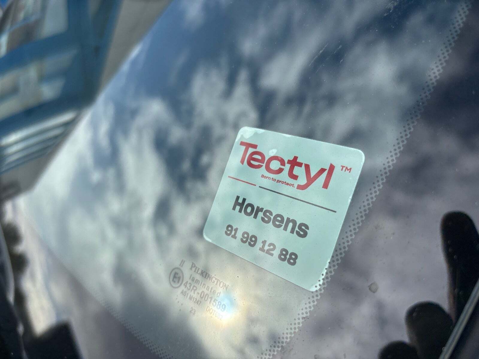 Blå Hyundai Kona fra 2018