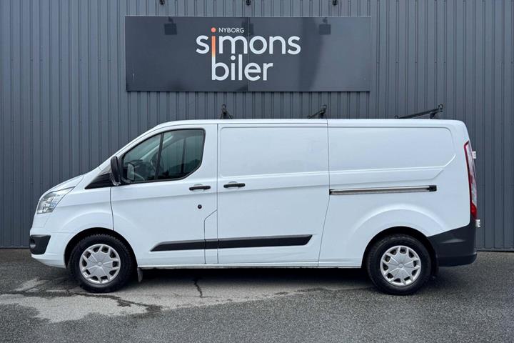 Hvid Ford Transit Custom 340 L2 fra 2017